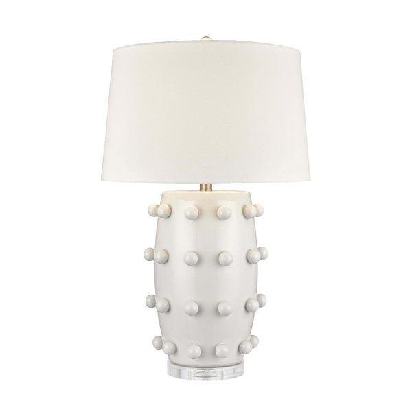 Elk Home Torny 28'' High 1-Light Table Lamp - White H0019-9501